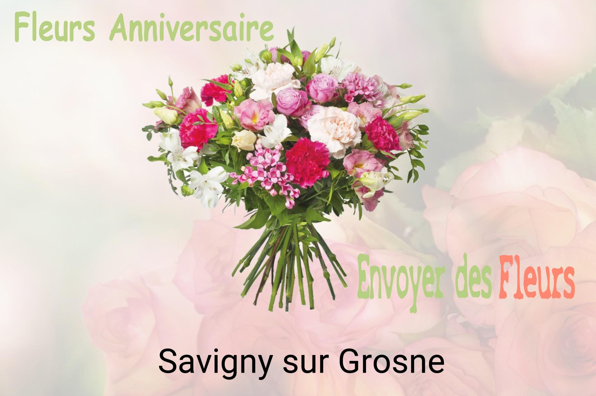 Bouquet de fleurs d’anniversaire livré à Savigny-sur-Grosne