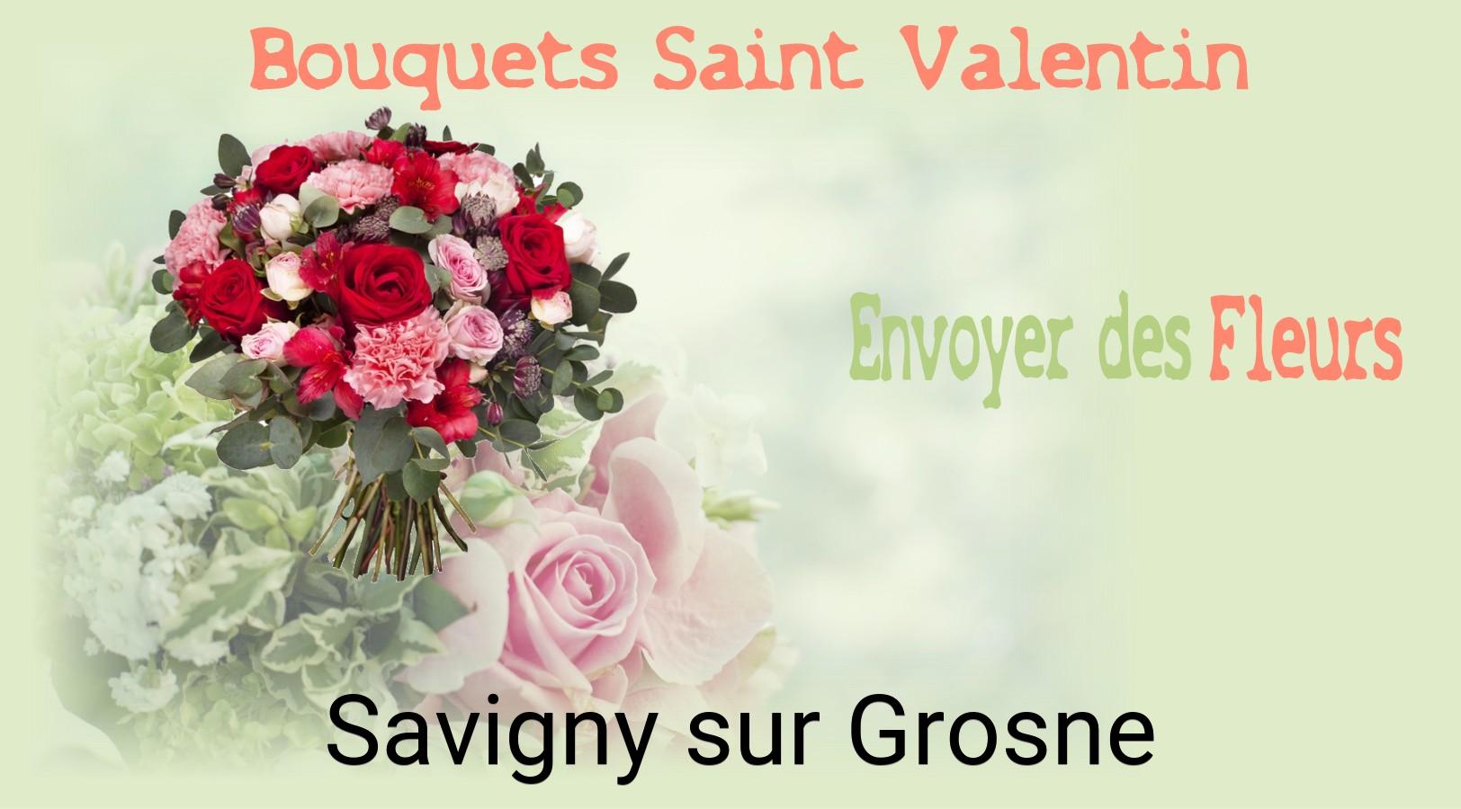 Roses de Saint-Valentin livrées à Savigny-sur-Grosne